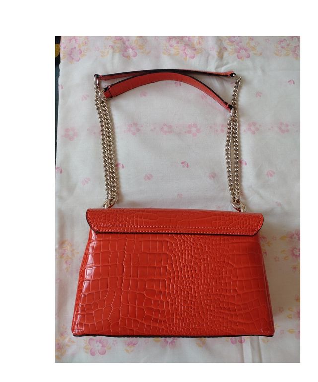 Bonito bolso estampado de cocodrilo