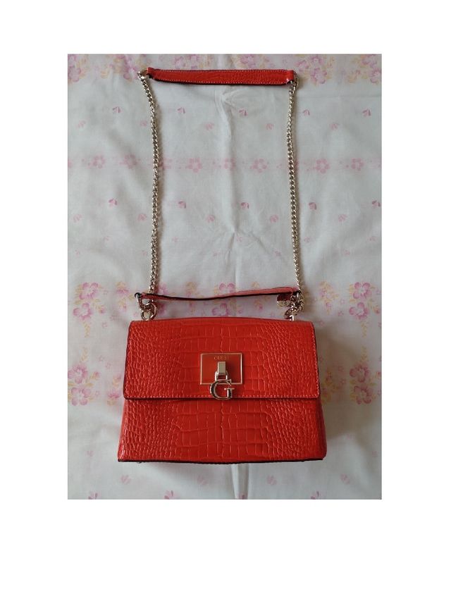 Bonito bolso estampado de cocodrilo