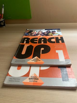 2 libros Inglés 1º bachillerato