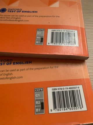 2 libros Inglés 1º bachillerato