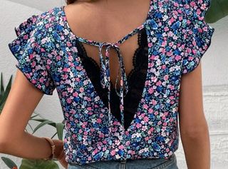 Blusa espalda descubierta