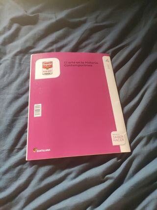 Libro 4 eso El arte En la Historia Contemporánea