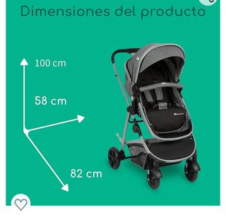 SILLA DE PASEO,SE CONVIERTE EN CAPAZO