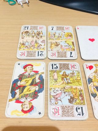 Cartas tarot francesa antigua