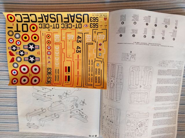 fairchild c 119 g Flying box car 1/72. italeri