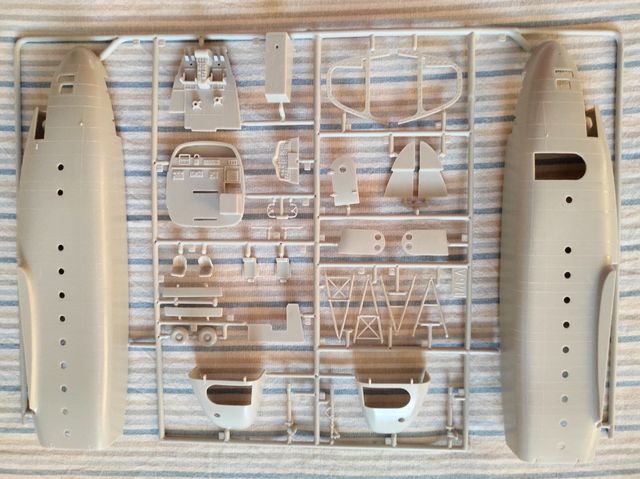 fairchild c 119 g Flying box car 1/72. italeri