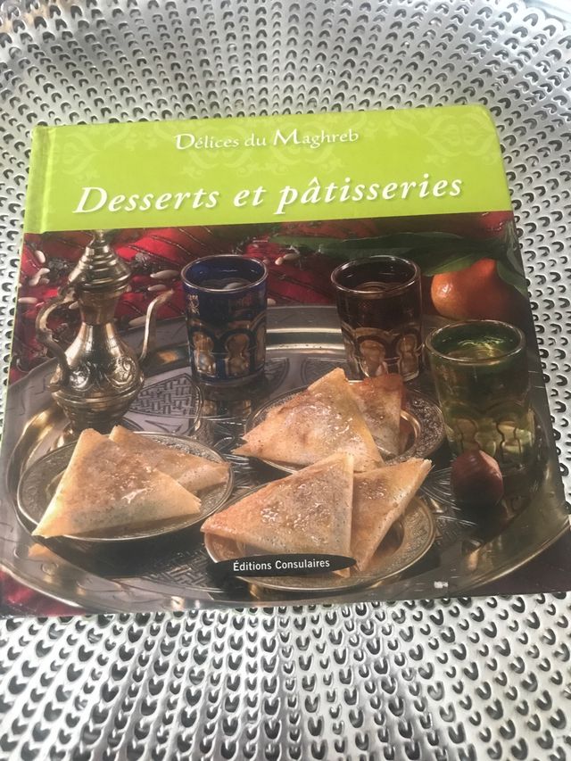 Libro de recetas en francés