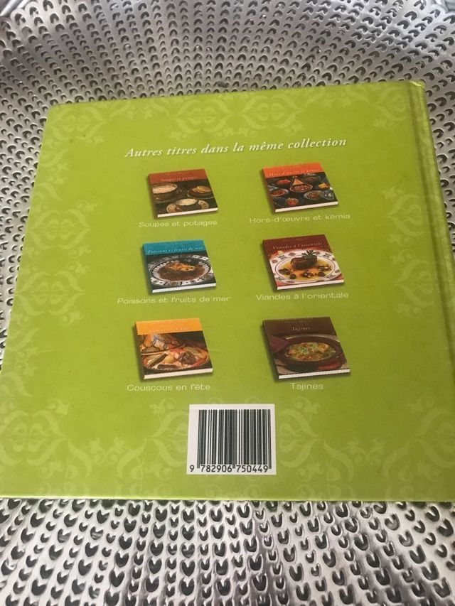 Libro de recetas en francés