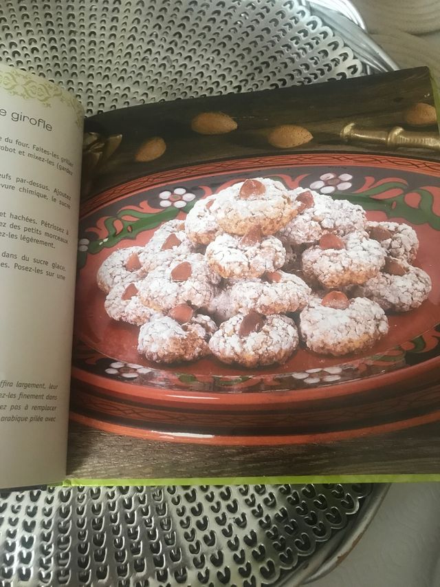 Libro de recetas en francés