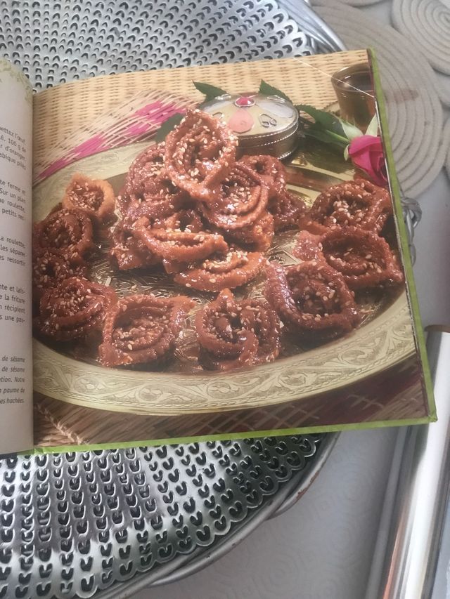 Libro de recetas en francés