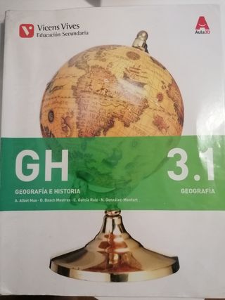 Libro de Geografía e Historia 3 Eso