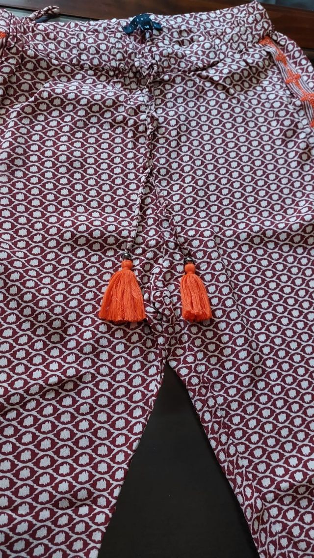 Pantalón estampado tintoretto