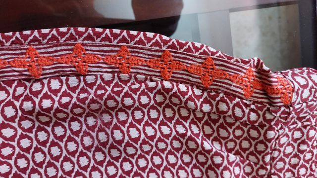 Pantalón estampado tintoretto