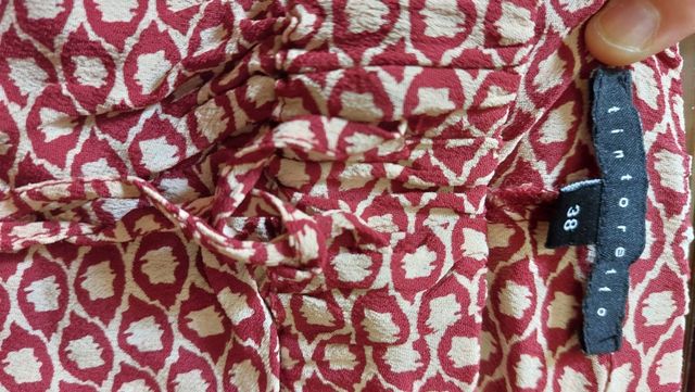 Pantalón estampado tintoretto