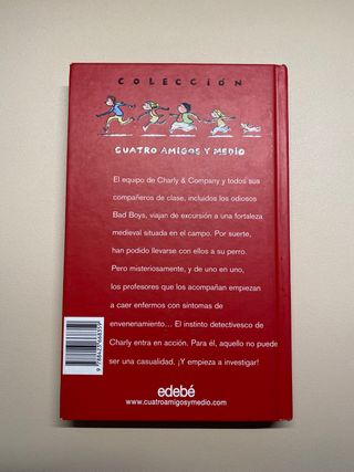 Pack 4 libros de Cuatros amigos y medio