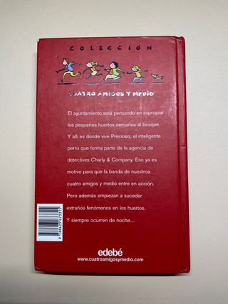 Pack 4 libros de Cuatros amigos y medio