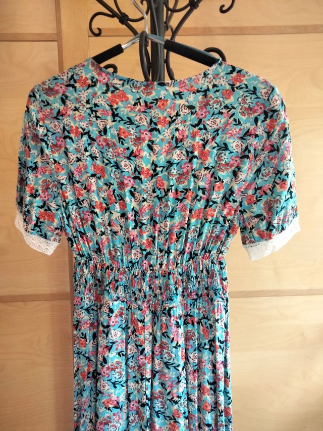 Vestido estampado Zara