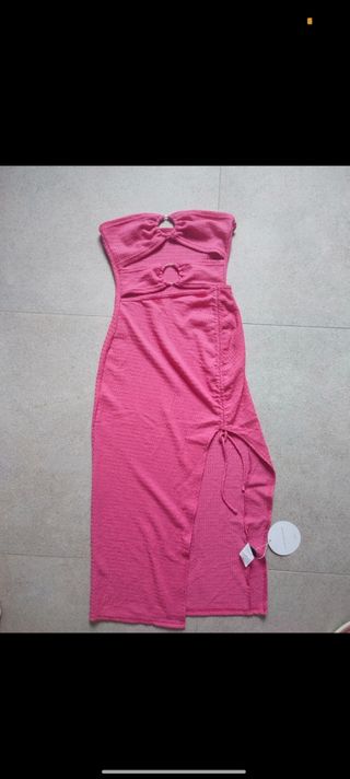 Vestido vintage pieza única crop top mujer falda 