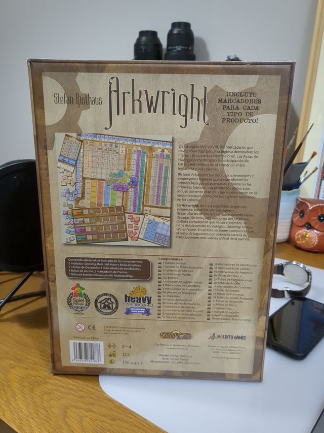 Arkwright precintado 