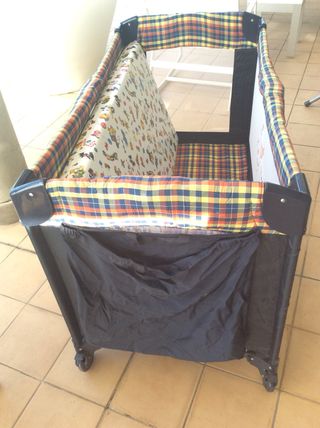 CUNA PLEGABLE NURSE CON COLCHÓN