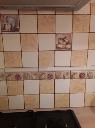 AZULEJOS DE 10X10 PINTADOS Y LISOS DE MANISES