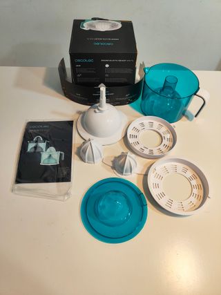 EXPRIMIDOR ELECTRICO ESSENTIALVITA WHITE CECOTEC