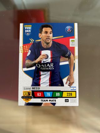 Cromo Messi Team Mate FIFA 365 Adrenalyn XL 2023
