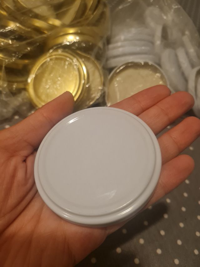 55 tapas para botes de cristal