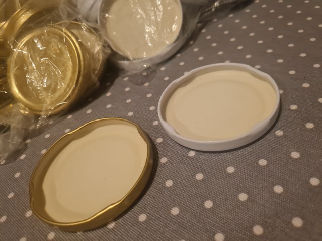 55 tapas para botes de cristal