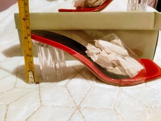 sandalias transparentes