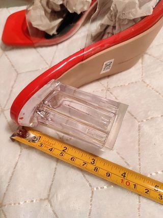 sandalias transparentes