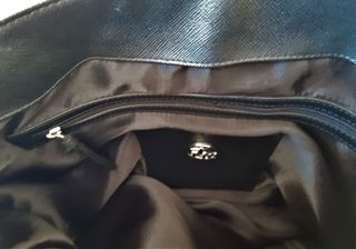 Bolso piel negro marca Donna Karan New York  DKNY