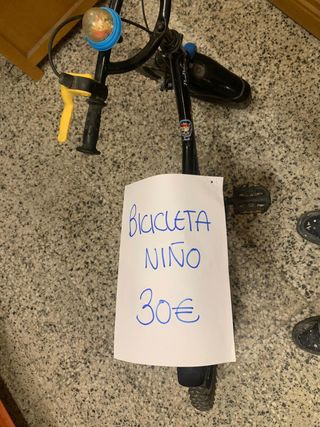 Bicicleta niño