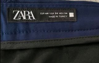 Traje azul