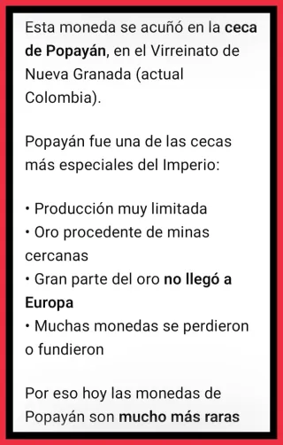 MONEDA DE ORO CARLOS III , año 1775