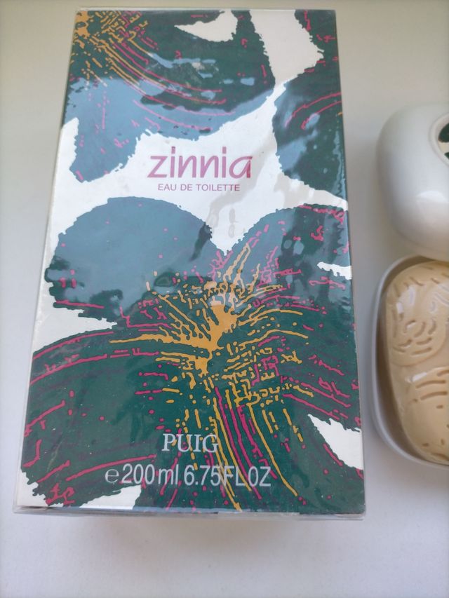 COLONIA ZINNIA 200 ML PRECINTADA + JABON DE MANOS