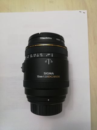 OBJETIVO SIGMA 70MM. DG. 2.8 MACRO PARA NIKON