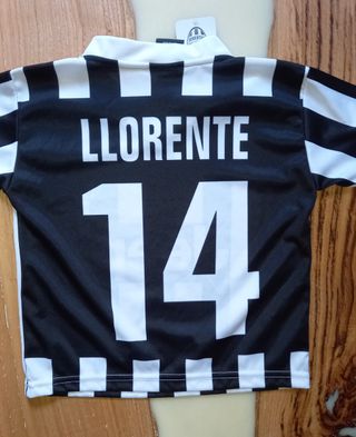 maglia calcio vintage juventus llorente tg 2 anni