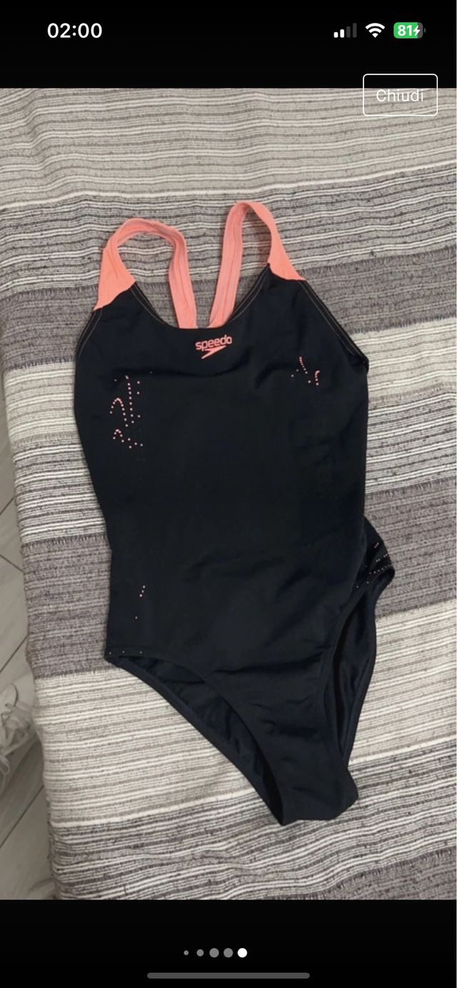 Costume 2 pezzi bambina 10/12 anni stock