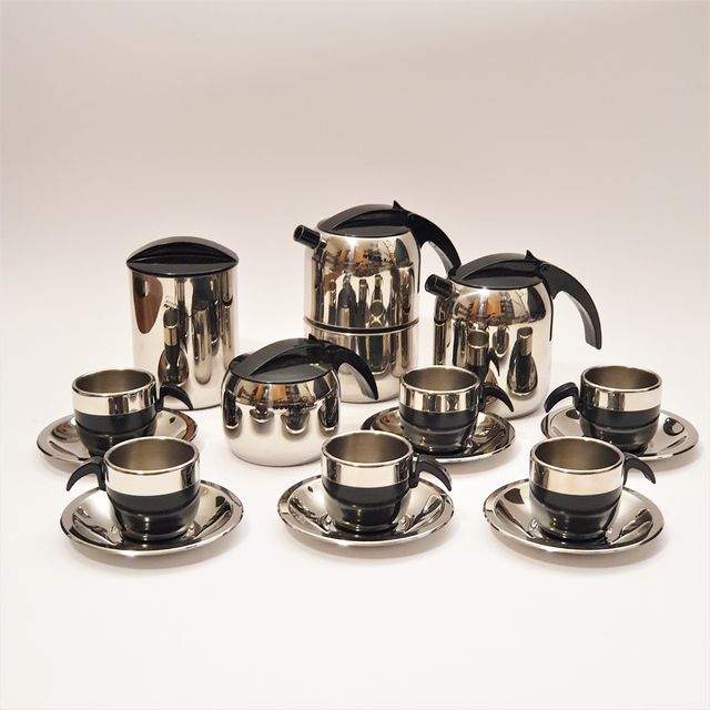 Servizio vintage caffettiera caffè Stella U.S.A.