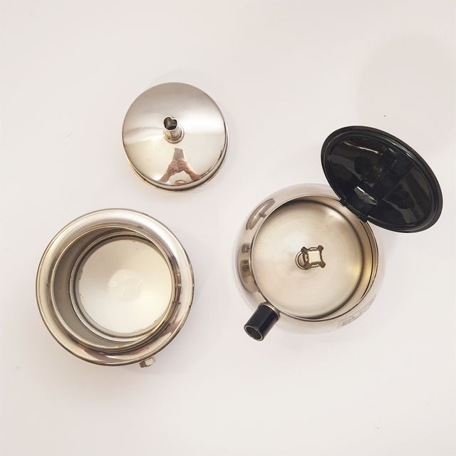 Servizio vintage caffettiera caffè Stella U.S.A.