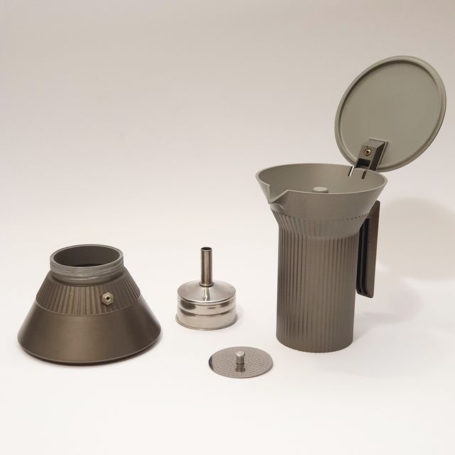 Caffettiera vintage italiana design "Mach 2" Zani