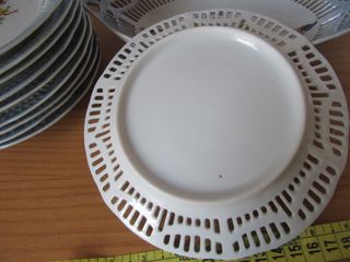 Platos troquelados vintage