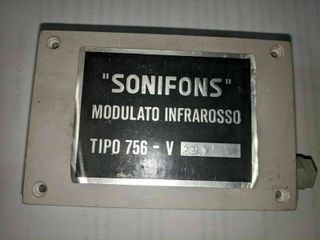 Sonifons Tipo 756 fotocellula modulato infrarosso