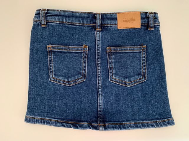 Falda tejana niña Mango Kids
