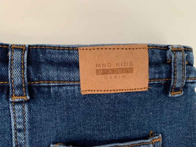 Falda tejana niña Mango Kids
