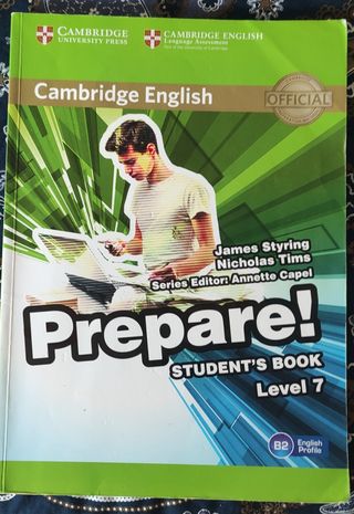 Libro de ingles Prepare! nivel 7