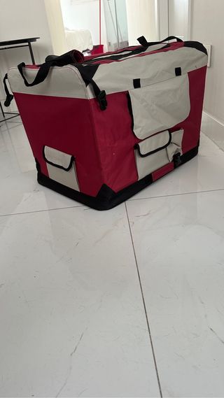 Transportin para perro mediano plegable