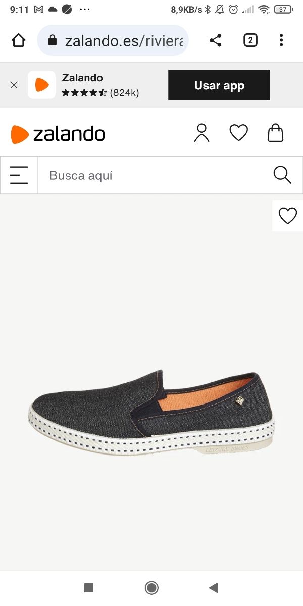 Zapatillas hombre Ribeiras vaqueras