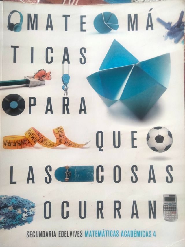 Matemáticas 4ESO Edelvives